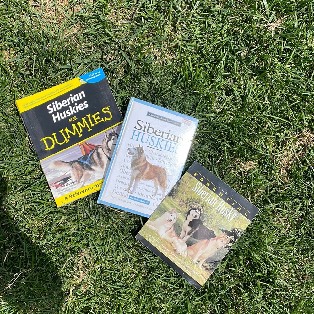 Siberian Husky books set of 3